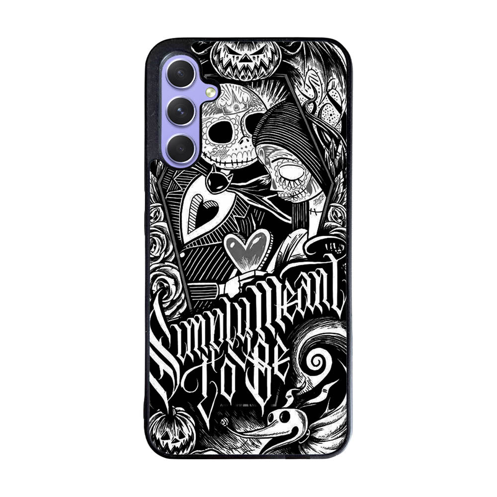 Jack And Sally Muertitos The Nightmare Before Christmas Case Samsung Galaxy A35 5G BC1078