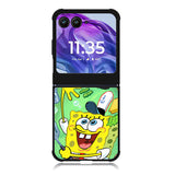 Spongebob Squarepants krabby patty Motorola Moto Razr Plus 2025/2024 Case, Moto Razr 50 Ultra 5G BC1080