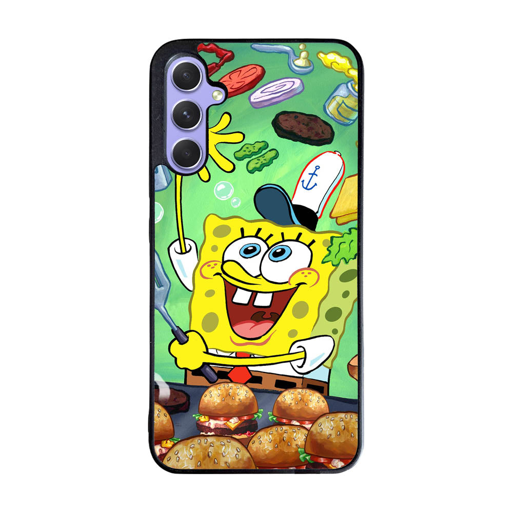 Spongebob Squarepants krabby patty Case Samsung Galaxy A35 5G BC1080