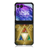 Zelda Triforce Element Motorola Moto Razr 2024 , Moto Razr 50 Case FE1091