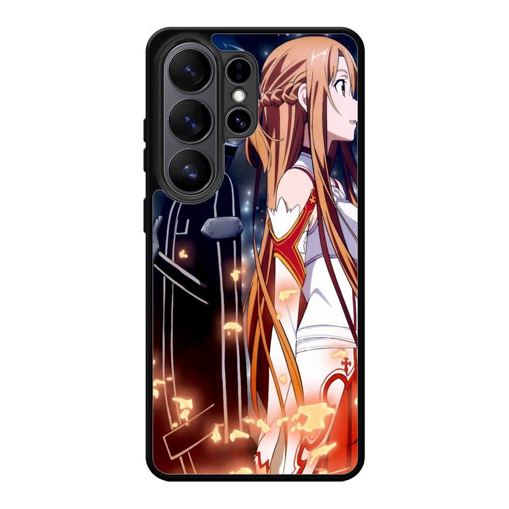 SWORDS ART ONLINE SAO KIRITO AND ASUMA ANIME  Samsung Galaxy S26 Ultra Case BC1104