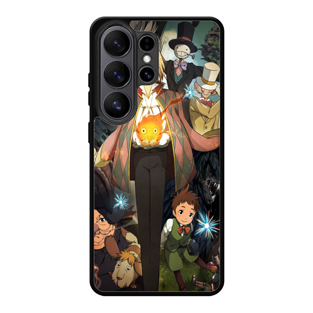 Studio Ghibli Howl'S Moving Castle Samsung Galaxy S26 Ultra Case BC1106