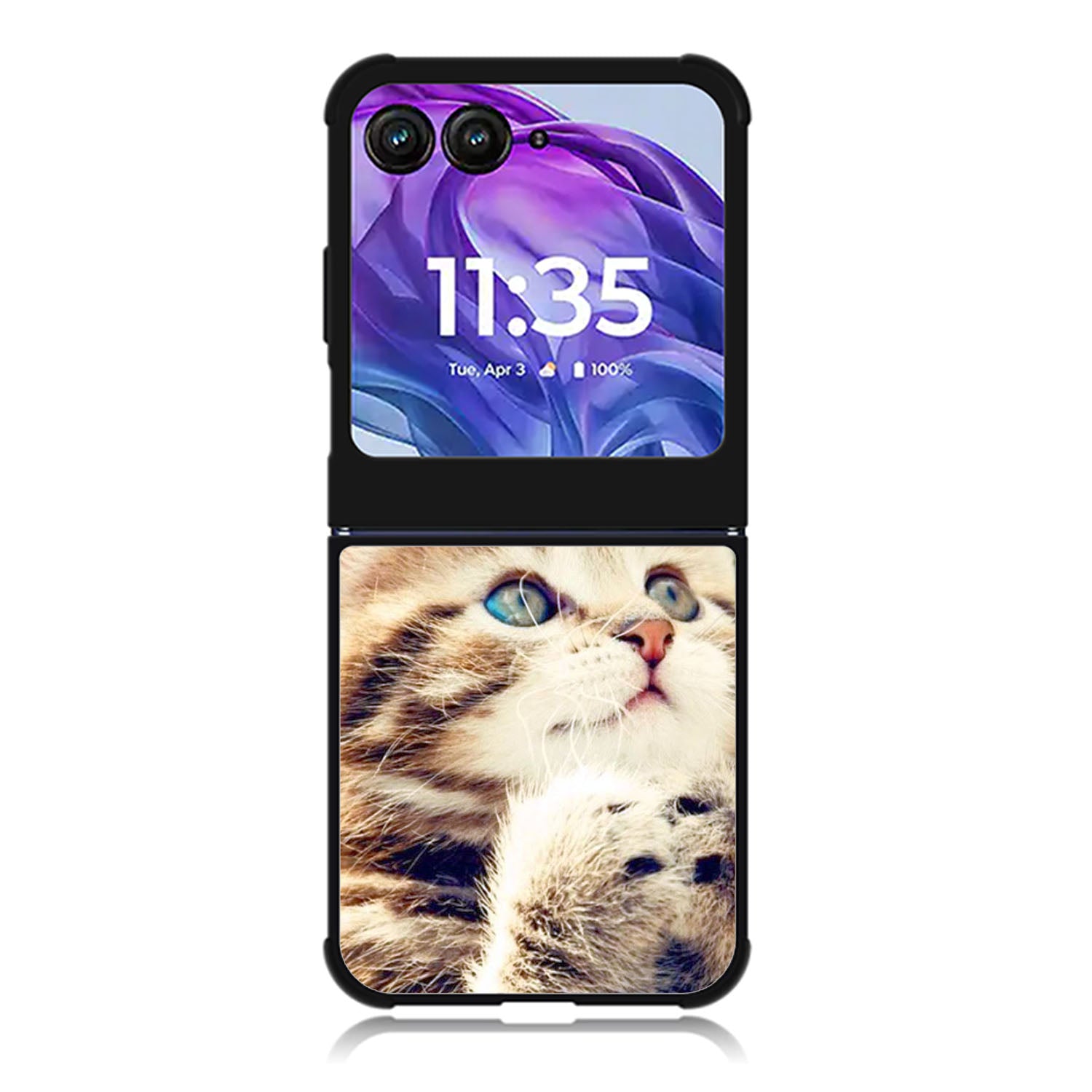 Prayer cat Motorola Moto Razr Plus 2025/2024 Case, Moto Razr 50 Ultra 5G BC1109