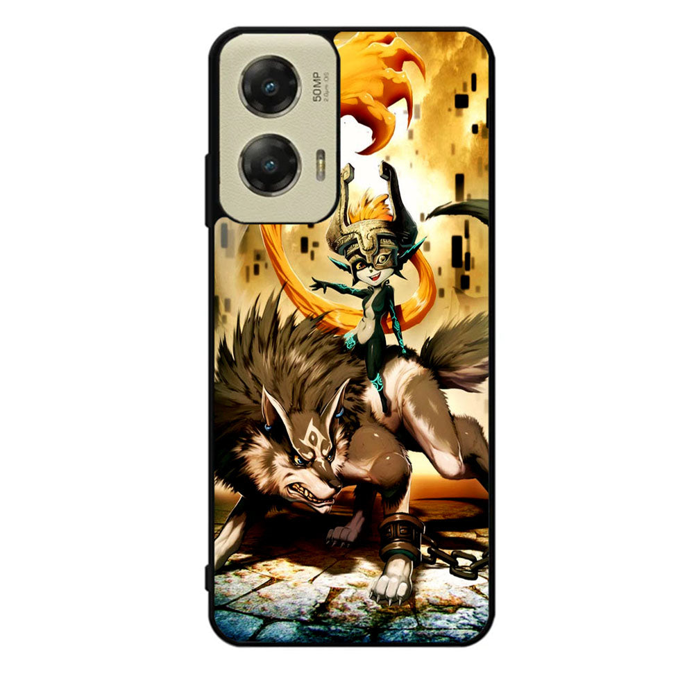 Zelda and wolf twilight princess Case Motorola Moto G Stylus 2024 5G BC1111