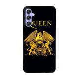 queen logo gold Case Samsung Galaxy A35 5G BC1112