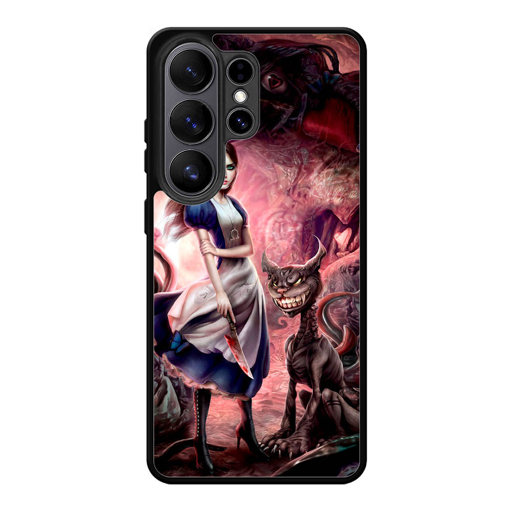 Alice in Wonderland evil Samsung Galaxy S26 Ultra Case BC1113