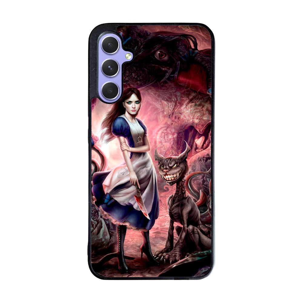 Alice in Wonderland evil Case Samsung Galaxy A55 5G BC1113
