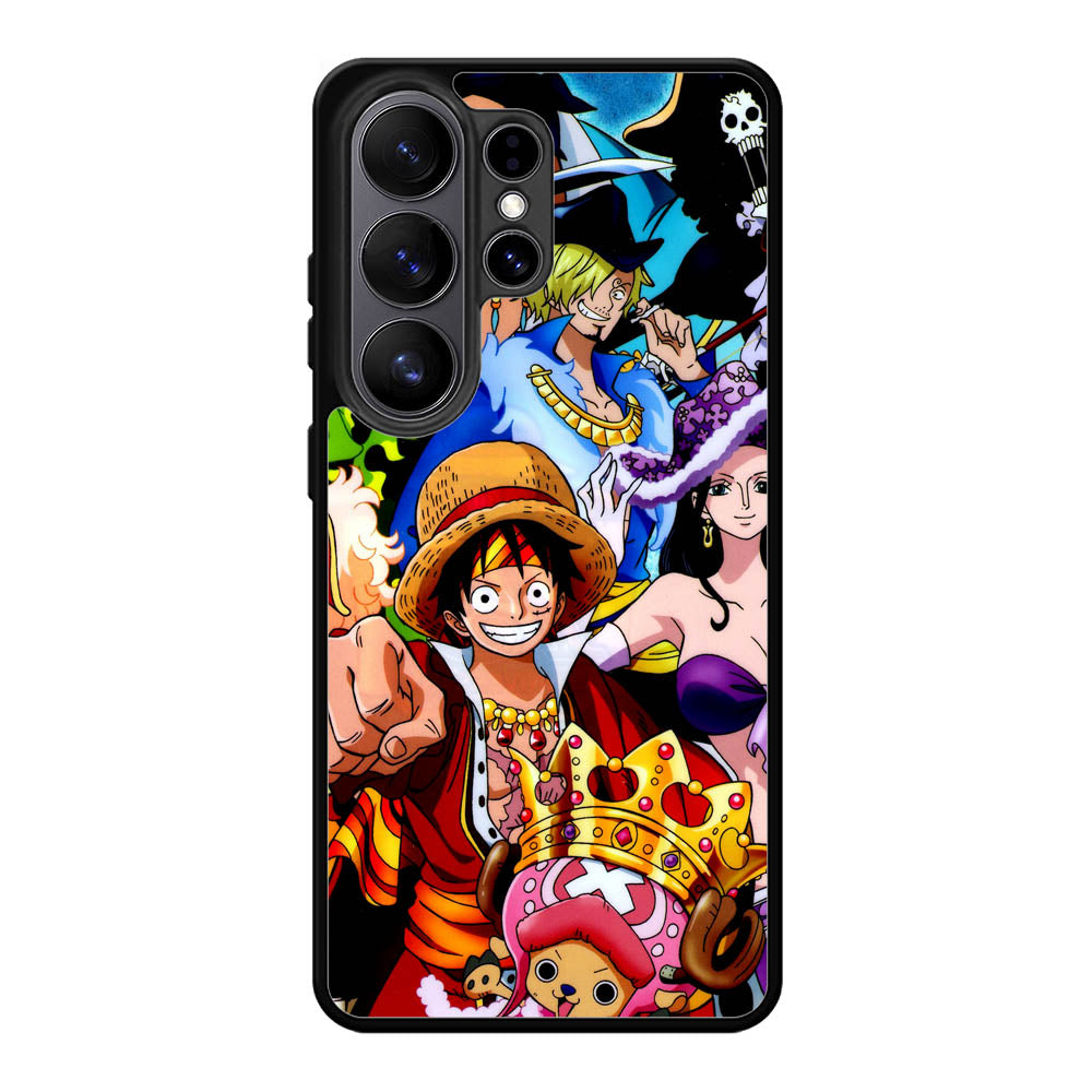Team One Piece Pirates Anime Manga Samsung Galaxy S26 Ultra Case BC1133