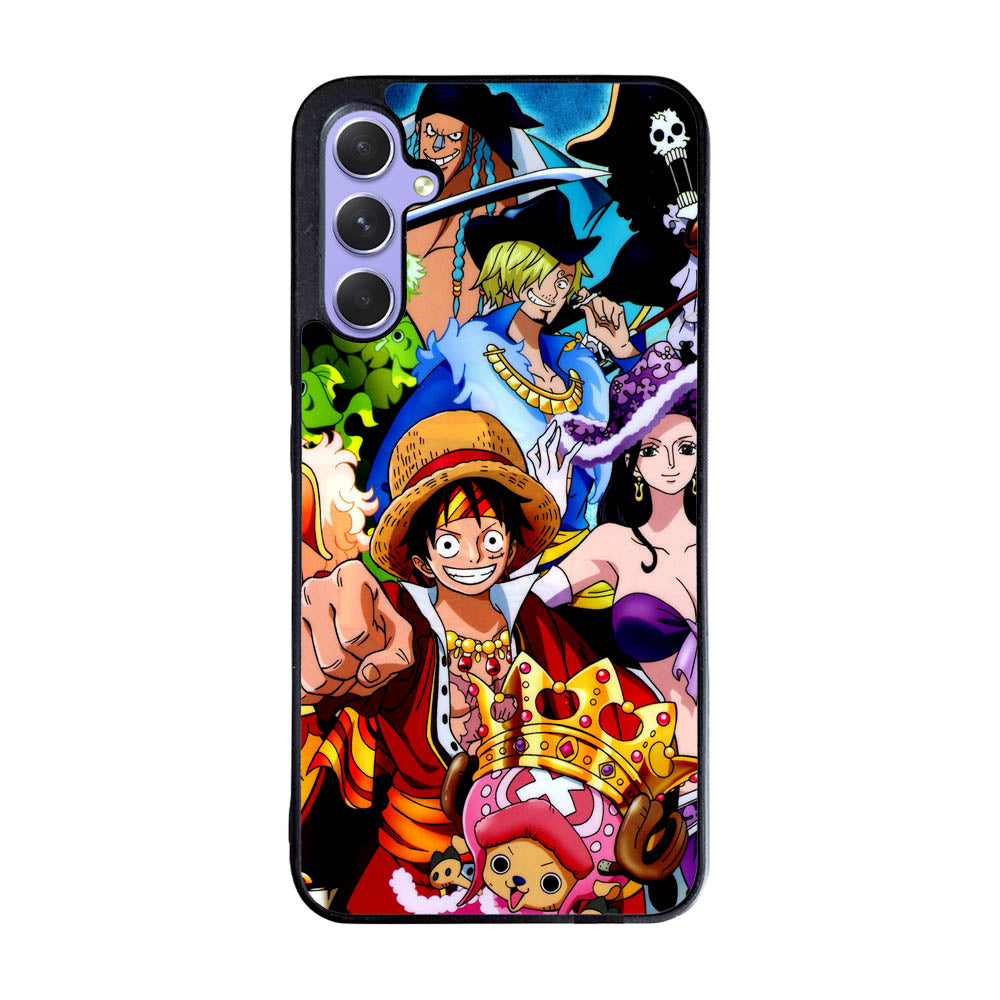 Team One Piece Pirates Anime Manga Case Samsung Galaxy A55 5G BC1133