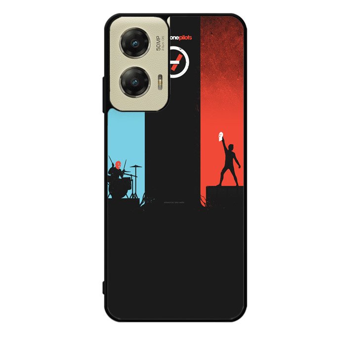 Twenty one pilots red and blue Z0984 Motorola Moto G Stylus 5G 2024 Case