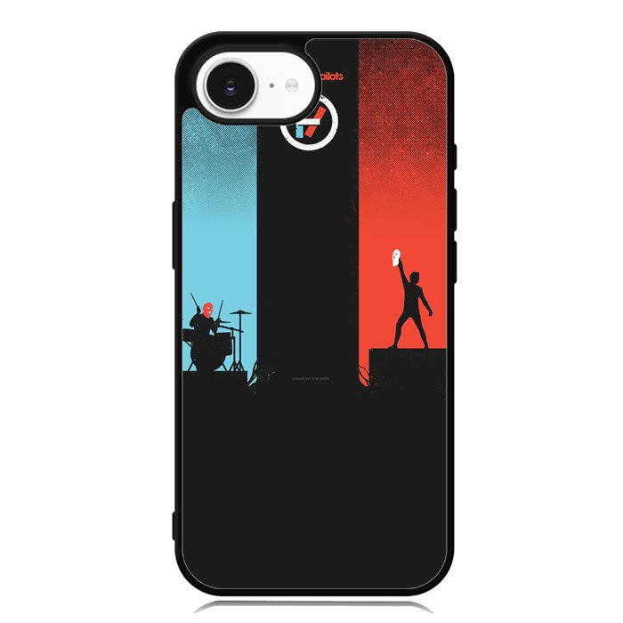 Twenty one pilots red and blue Z0984 iPhone 16e Case