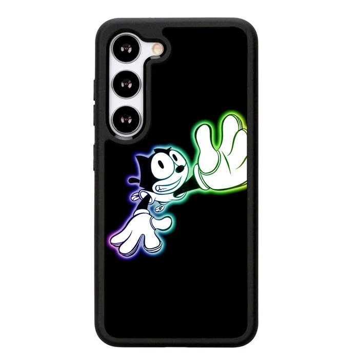 felix the cat glow Z1053 Samsung Galaxy S25 Plus 5G , Samsung Galaxy S25+ 5G Case
