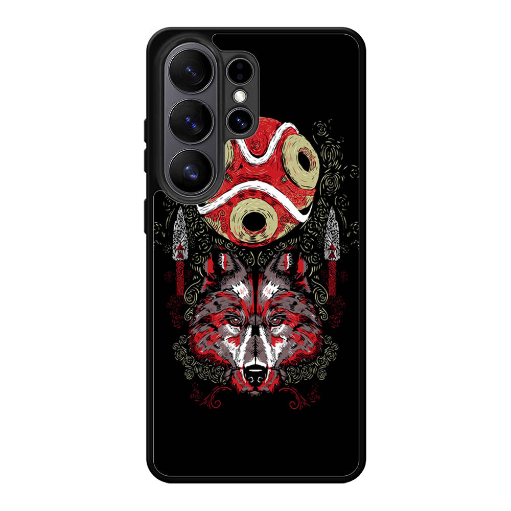 princes mononoke mask art Z1258 Samsung Galaxy S26 Ultra Case