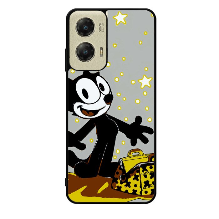 Felix The Cat Dictionary Z1401 Motorola Moto G Stylus 5G 2024 Case