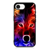 wolf glow line Z1432 iPhone 16e Case