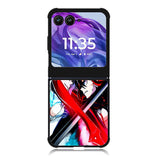 cartoon kill la kill design Motorola Moto Razr 2024 , Moto Razr 50 Case FE1159