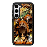 Attack on Titan shingeki no kyojin Z1502 Samsung Galaxy S25 Plus 5G , Samsung Galaxy S25+ 5G Case