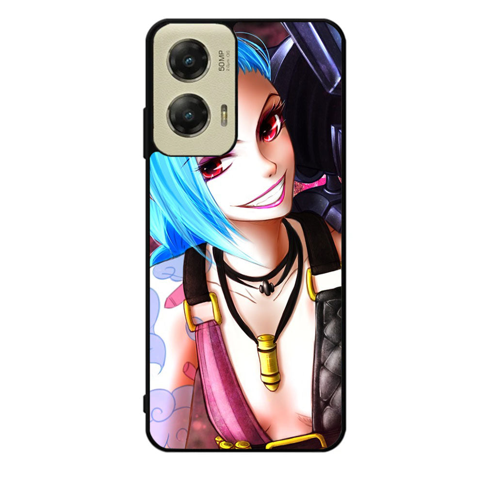 Jinx League of Legends Fan Art Case Motorola Moto G Stylus 2024 5G BC1161