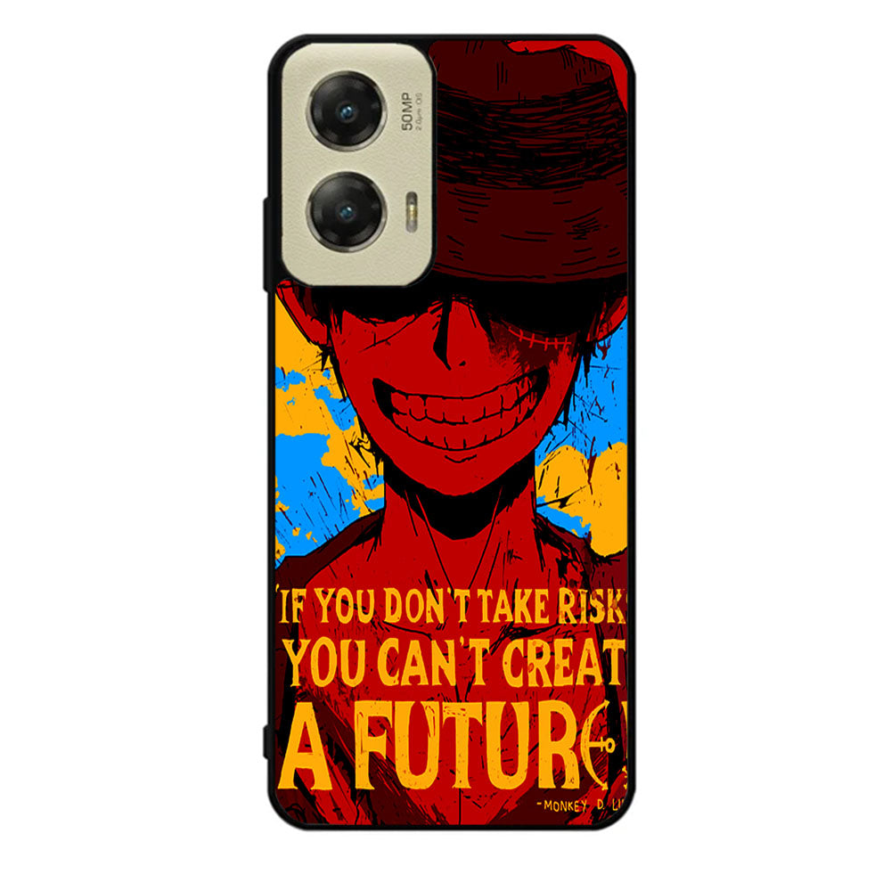 Luffy One Piece Quote Case Motorola Moto G Stylus 2024 5G BC1163