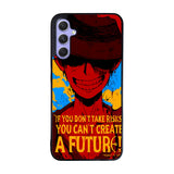 Luffy One Piece Quote Case Samsung Galaxy A55 5G BC1163