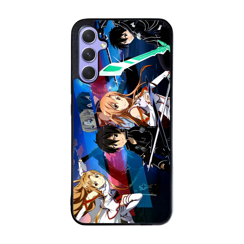 sword art online kirito and asuna Case Samsung Galaxy A35 5G BC1171