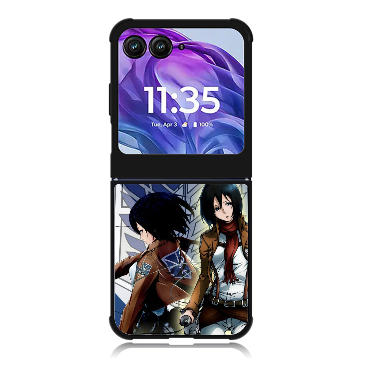 ATTACK ON TITAN MIKASA Motorola Moto Razr 2024 , Moto Razr 50 Case FE1175