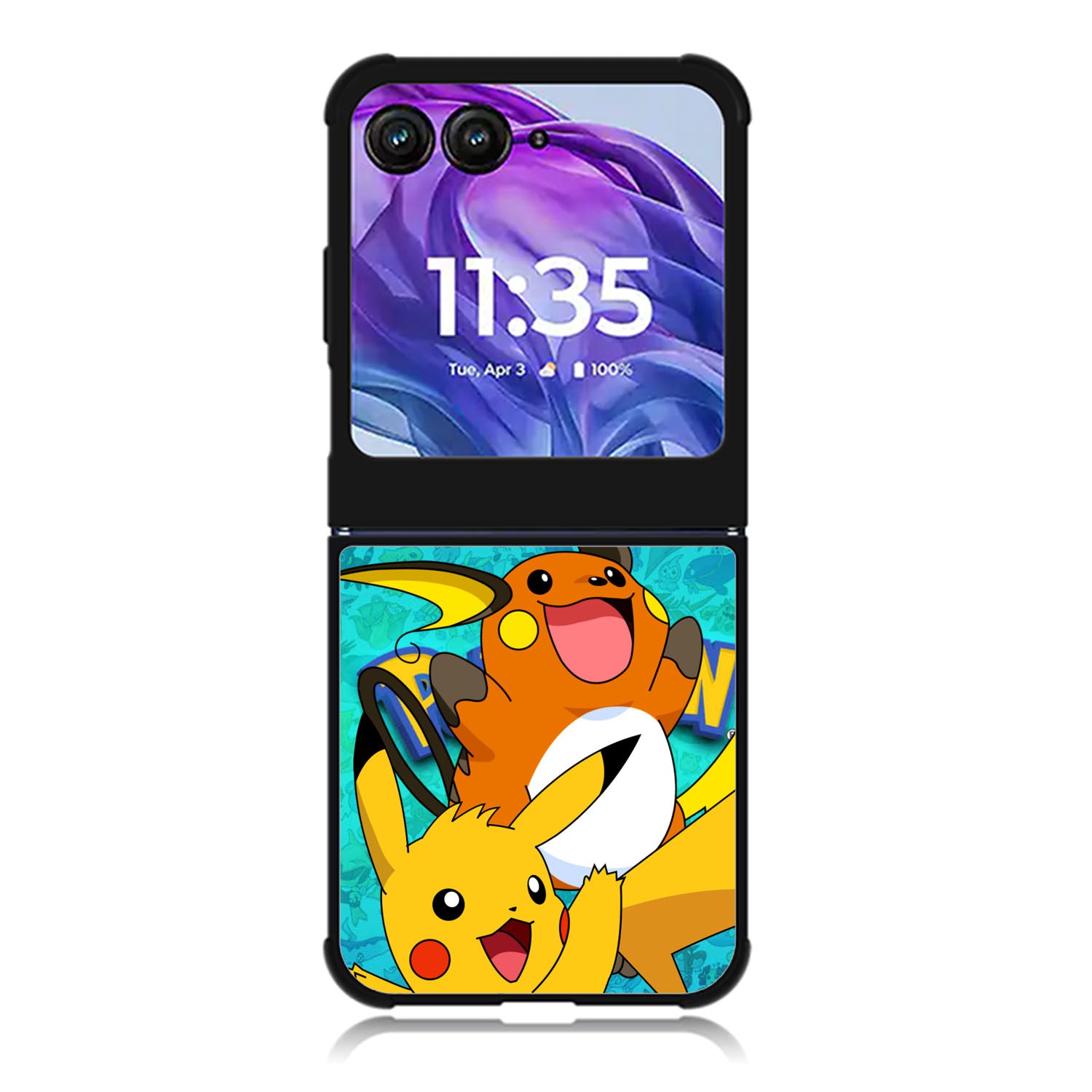 pikachu raichu Motorola Moto Razr Plus 2025/2024 Case, Moto Razr 50 Ultra 5G BC1183