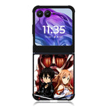 Sword Art Online titan Motorola Moto Razr 2024 , Moto Razr 50 Case FE1184