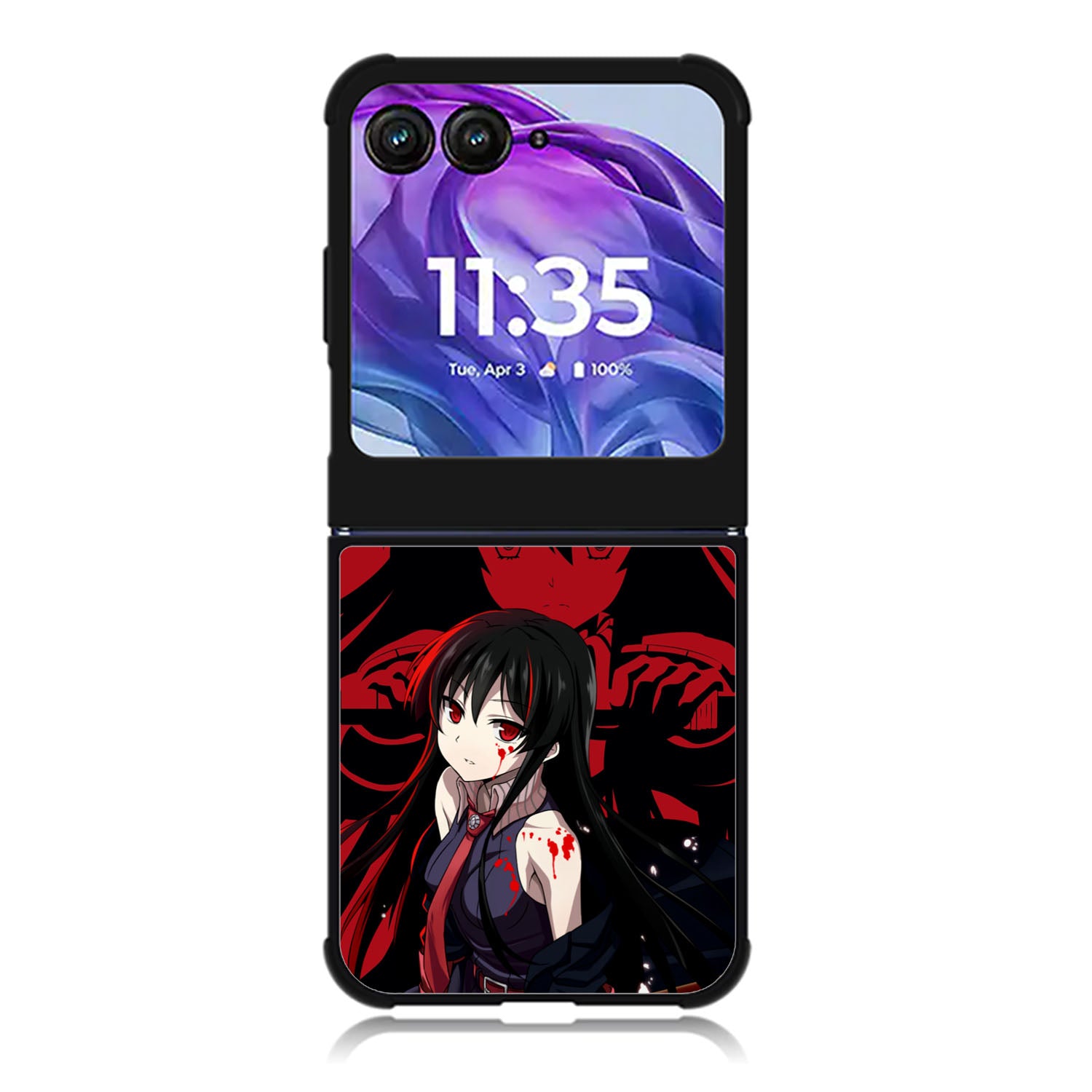 akame ga kill Motorola Moto Razr Plus 2025/2024 Case, Moto Razr 50 Ultra 5G BC1185