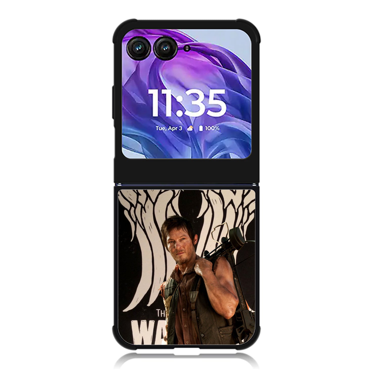 The Walking Dead Daryl Dixon Wings Motorola Moto Razr 2024 , Moto Razr 50 Case FE1195