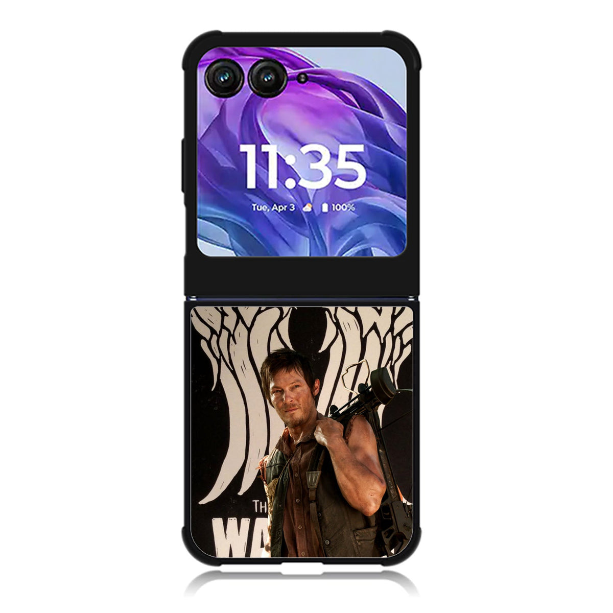 The Walking Dead Daryl Dixon Wings Motorola Moto Razr 2024 , Moto Razr 50 Case FE1195