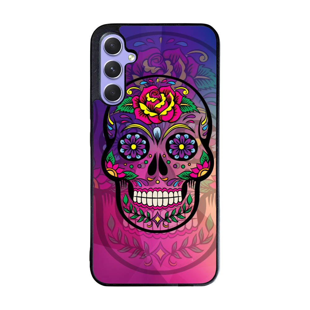 Sugar Skull Colorful  Case Samsung Galaxy A35 5G BC1197