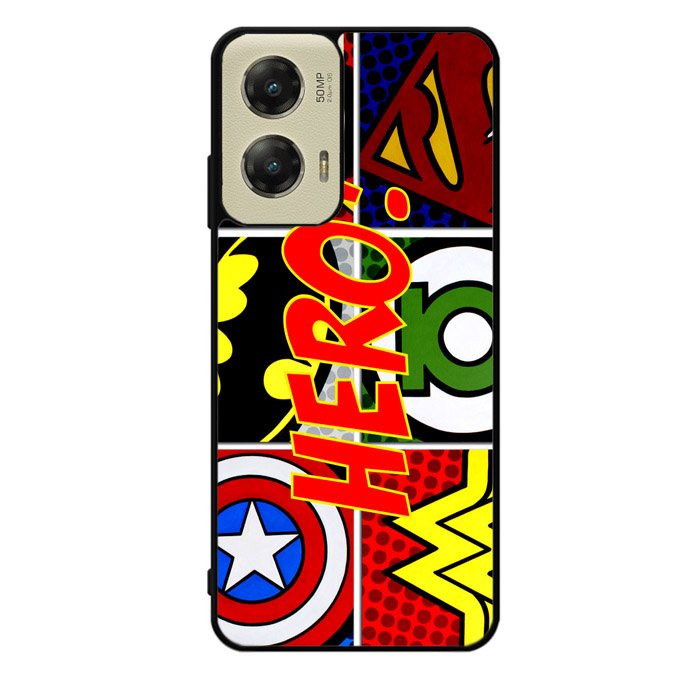 Pop Comic Super Hero Logo Z2840 Motorola Moto G Stylus 5G 2024 Case