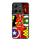 Pop Comic Super Hero Logo Z2840 Motorola Moto G 5G 2025 Case
