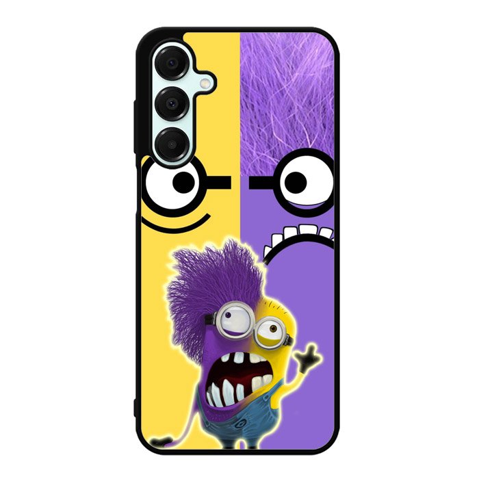 Minions Face Yellow And Purple Z2879 Samsung Galaxy A56 5G Case