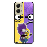 Minions Face Yellow And Purple Z2879 Motorola Moto G Stylus 5G 2024 Case