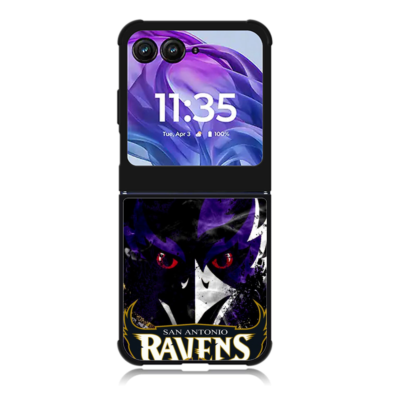 Baltimore Ravens Motorola Moto Razr Plus 2025/2024 Case, Moto Razr 50 Ultra 5G BC1209