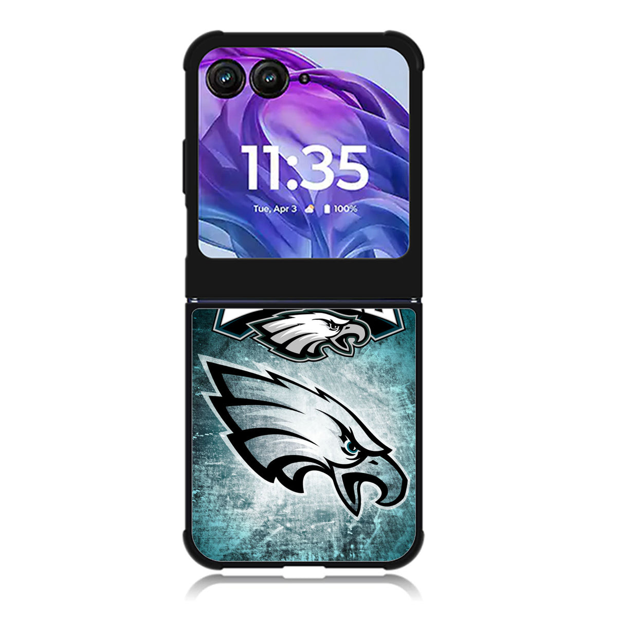 Philadelphia Eagles logo Motorola Moto Razr Plus 2025/2024 Case, Moto Razr 50 Ultra 5G BC1221