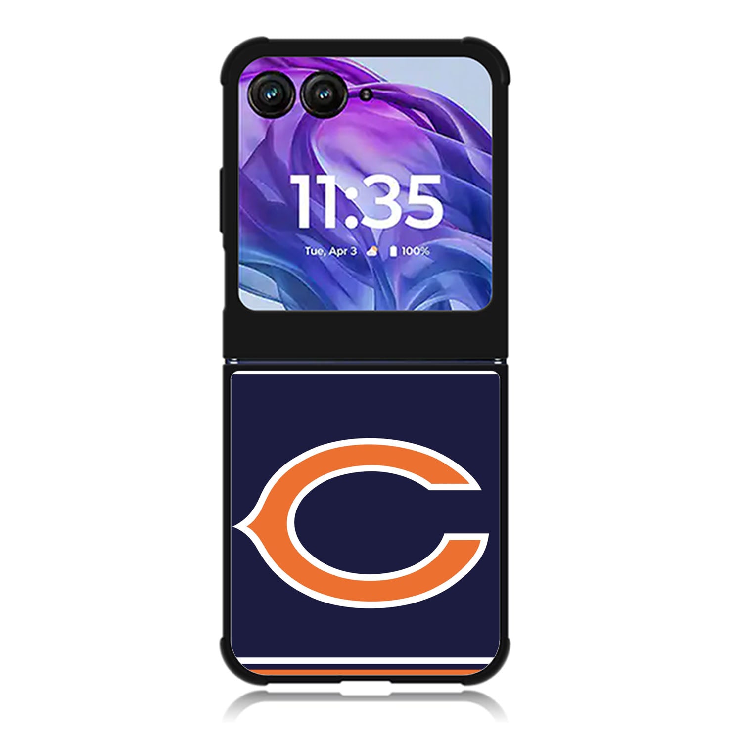 Chicago Bears Motorola Moto Razr Plus 2025/2024 Case, Moto Razr 50 Ultra 5G BC1222