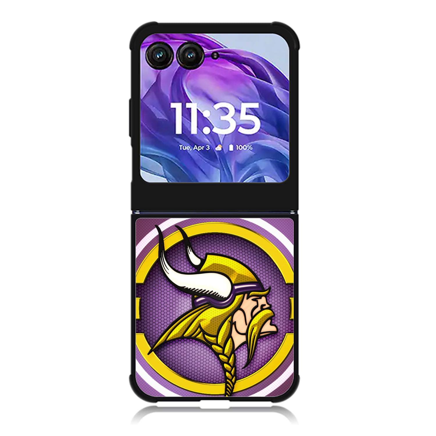 Minnesota Vikings Motorola Moto Razr Plus 2025/2024 Case, Moto Razr 50 Ultra 5G BC1223