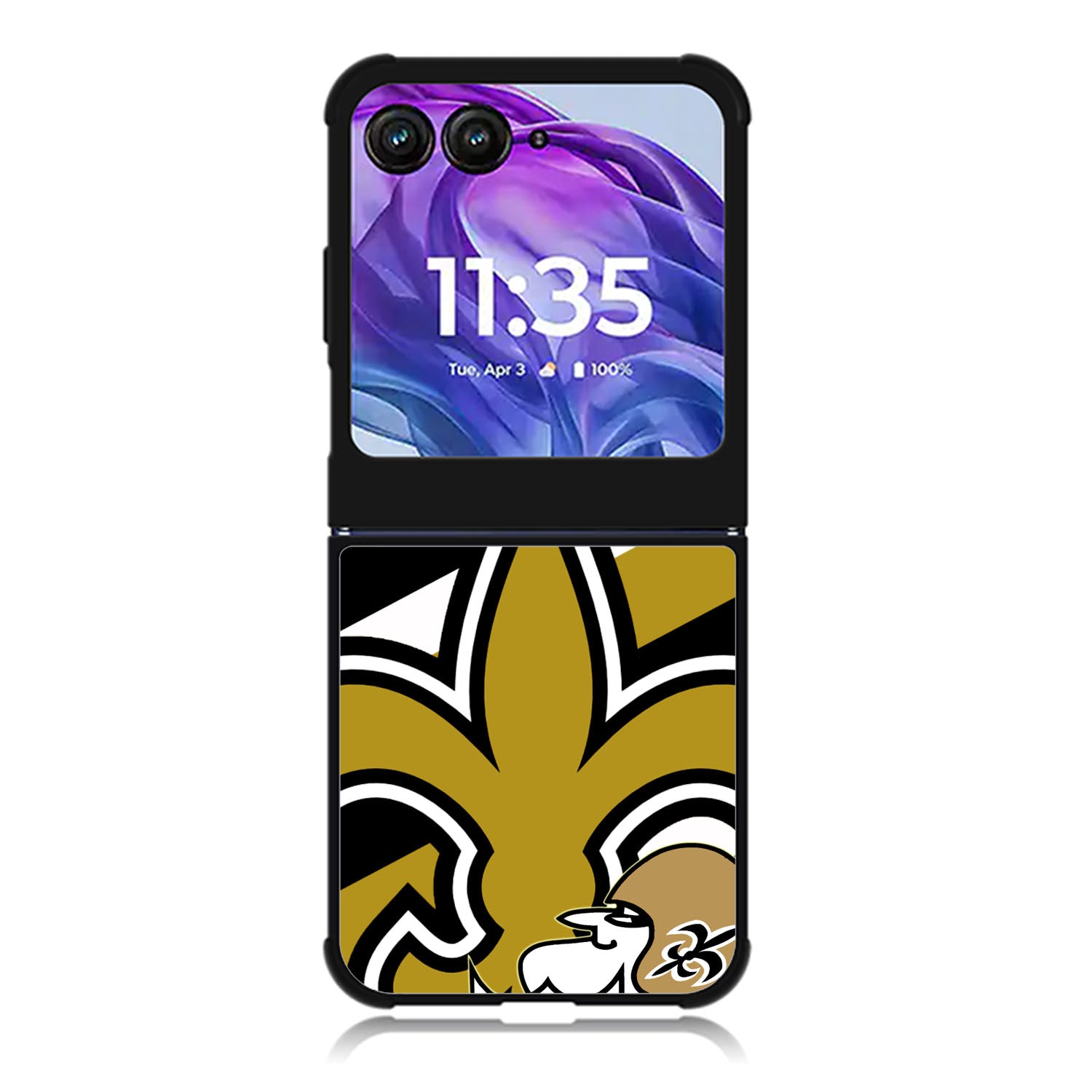 New Orleans Saints Motorola Moto Razr 2024 , Moto Razr 50 Case FE1227