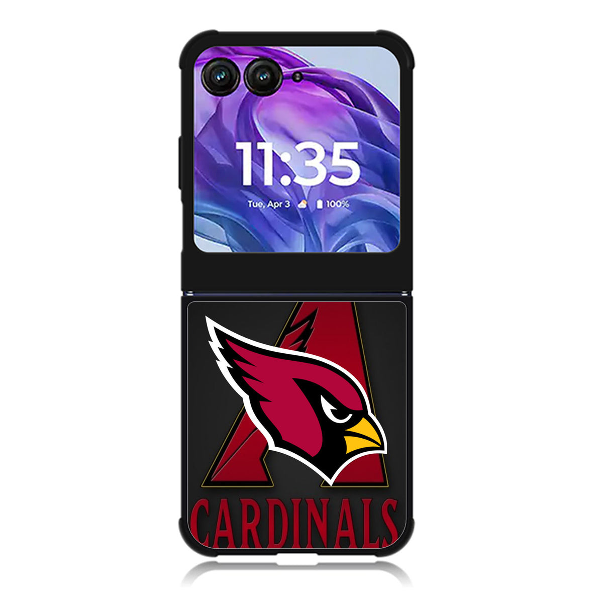 Arizona Cardinals Motorola Moto Razr Plus 2025/2024 Case, Moto Razr 50 Ultra 5G BC1229