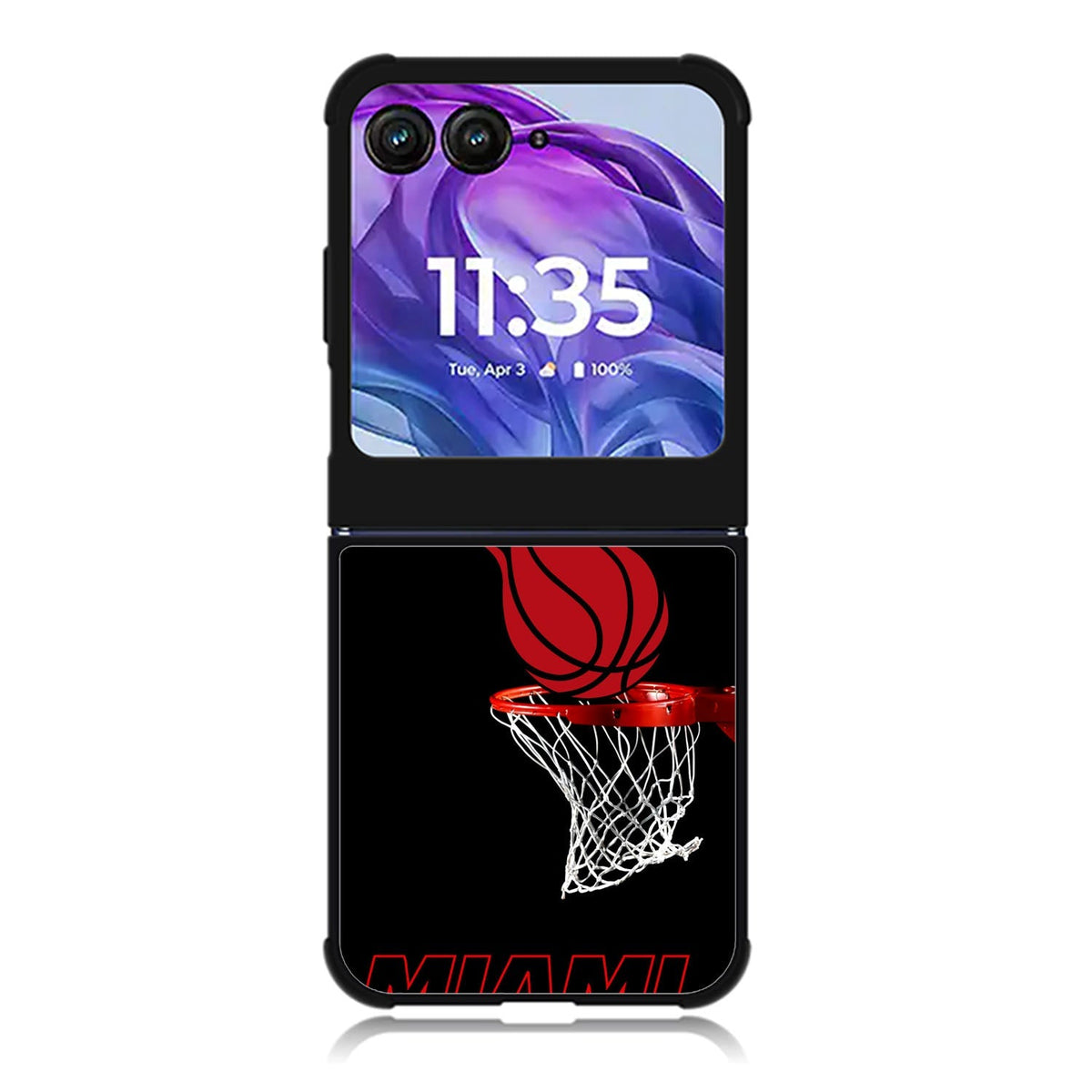 Miami Heat logo Motorola Moto Razr 2024 , Moto Razr 50 Case FE1238