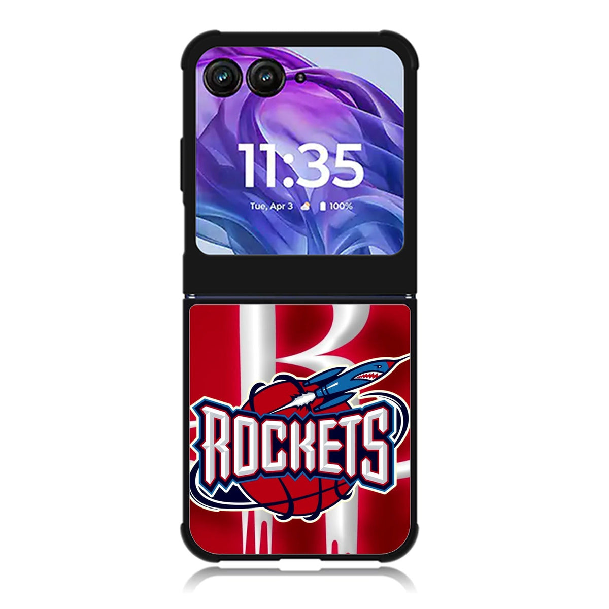 Houston Rockets Motorola Moto Razr 2024 , Moto Razr 50 Case FE1242