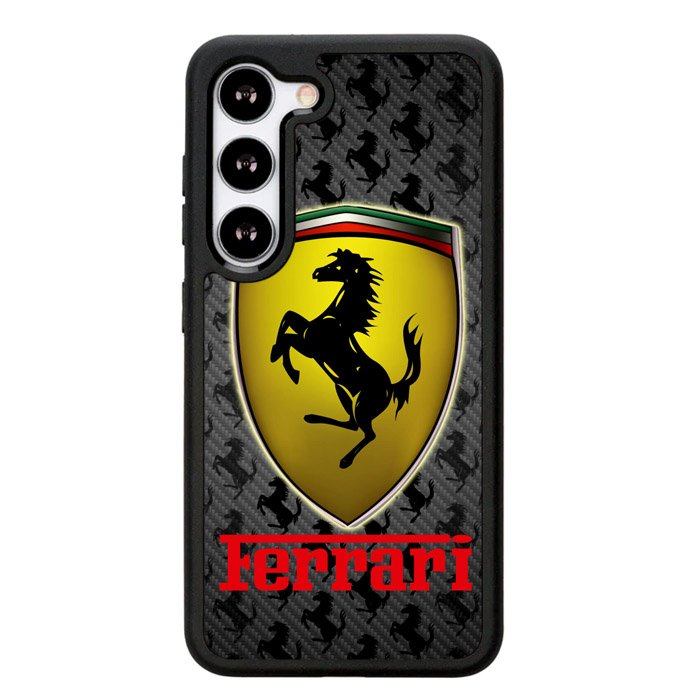 Ferrari Logo Z3061 Samsung Galaxy S25 Plus 5G , Samsung Galaxy S25+ 5G Case