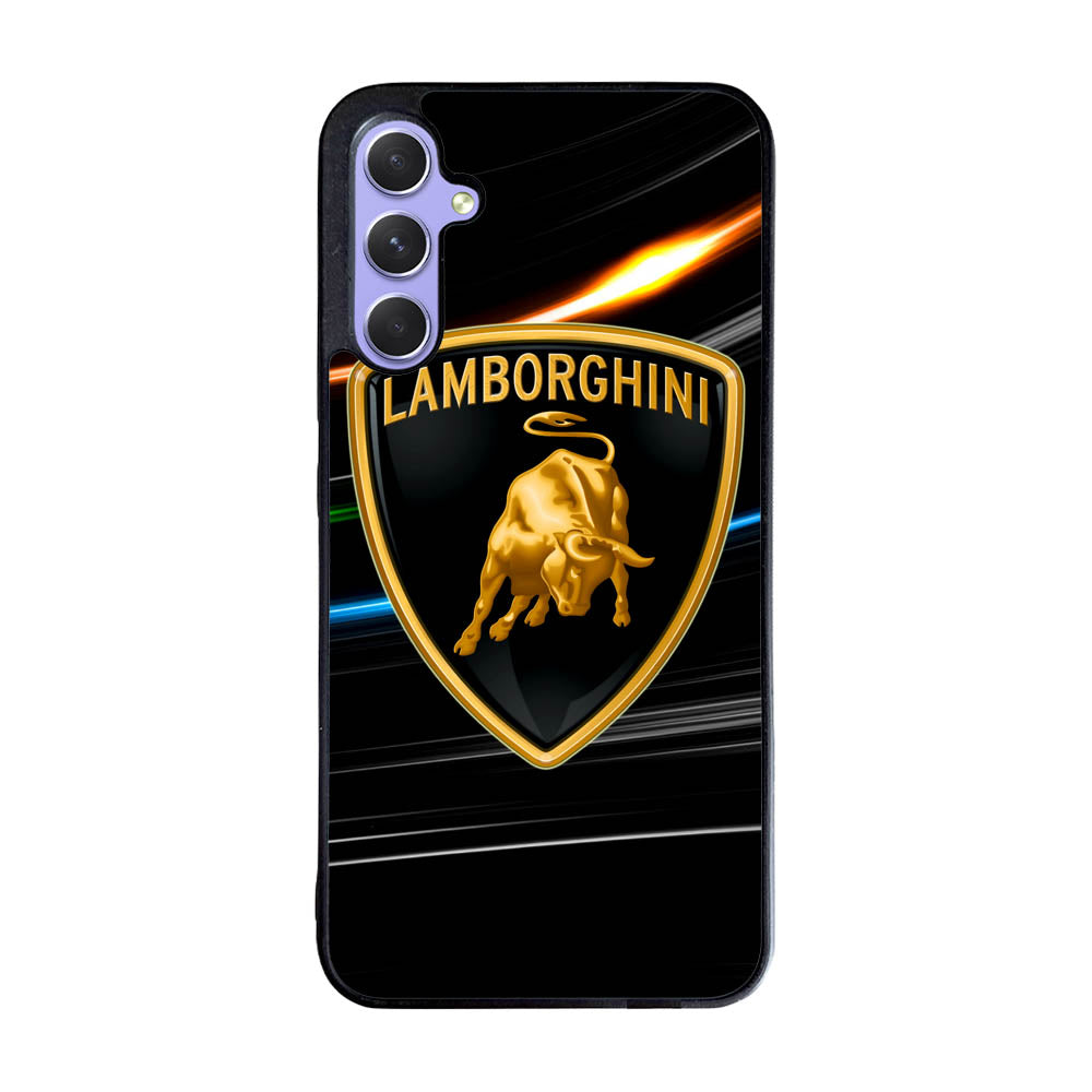 lamborghini logo black Case Samsung Galaxy A35 5G BC1243