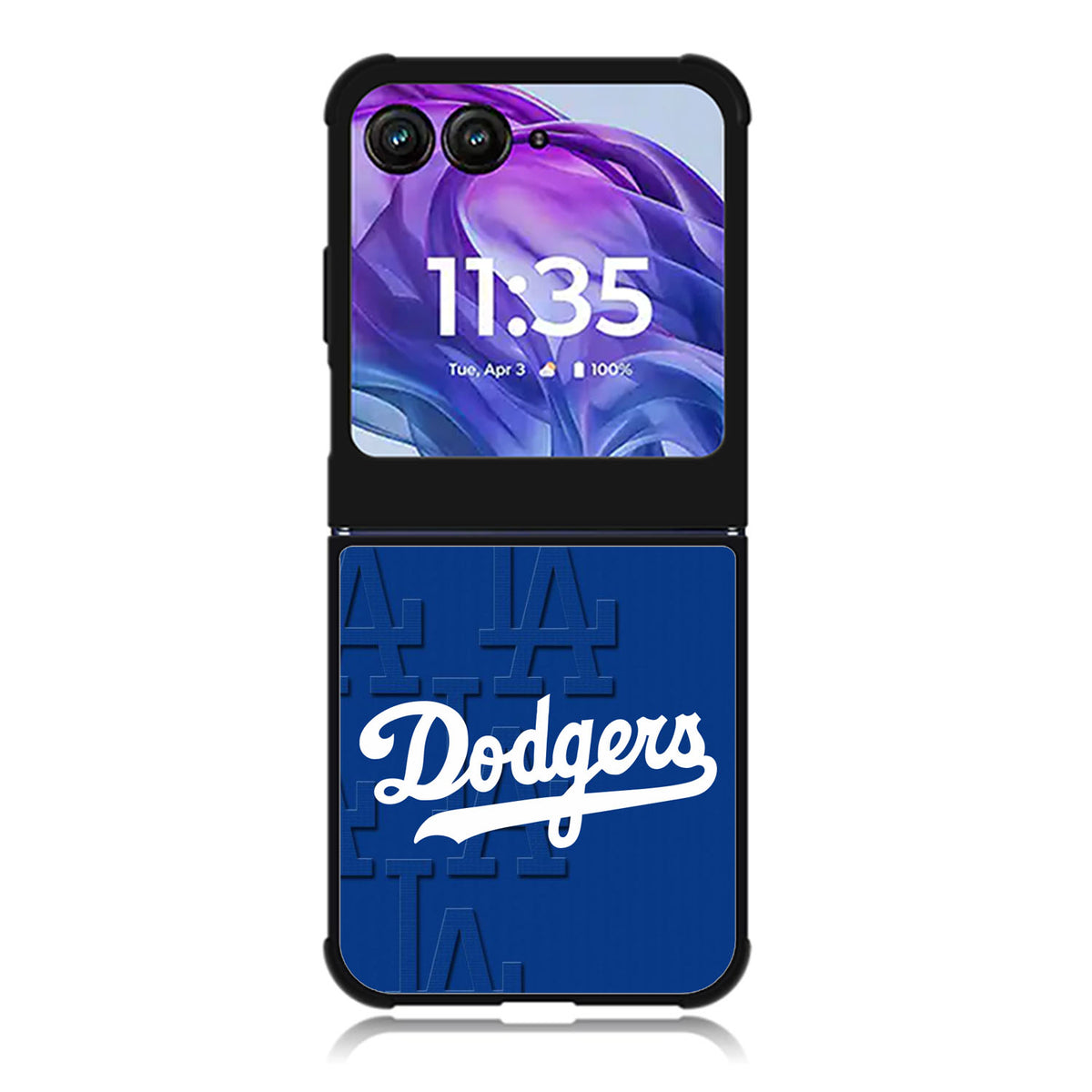 la dodgers Motorola Moto Razr Plus 2025/2024 Case, Moto Razr 50 Ultra 5G BC1244