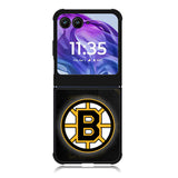 Boston Bruins Motorola Moto Razr Plus 2025/2024 Case, Moto Razr 50 Ultra 5G BC1251