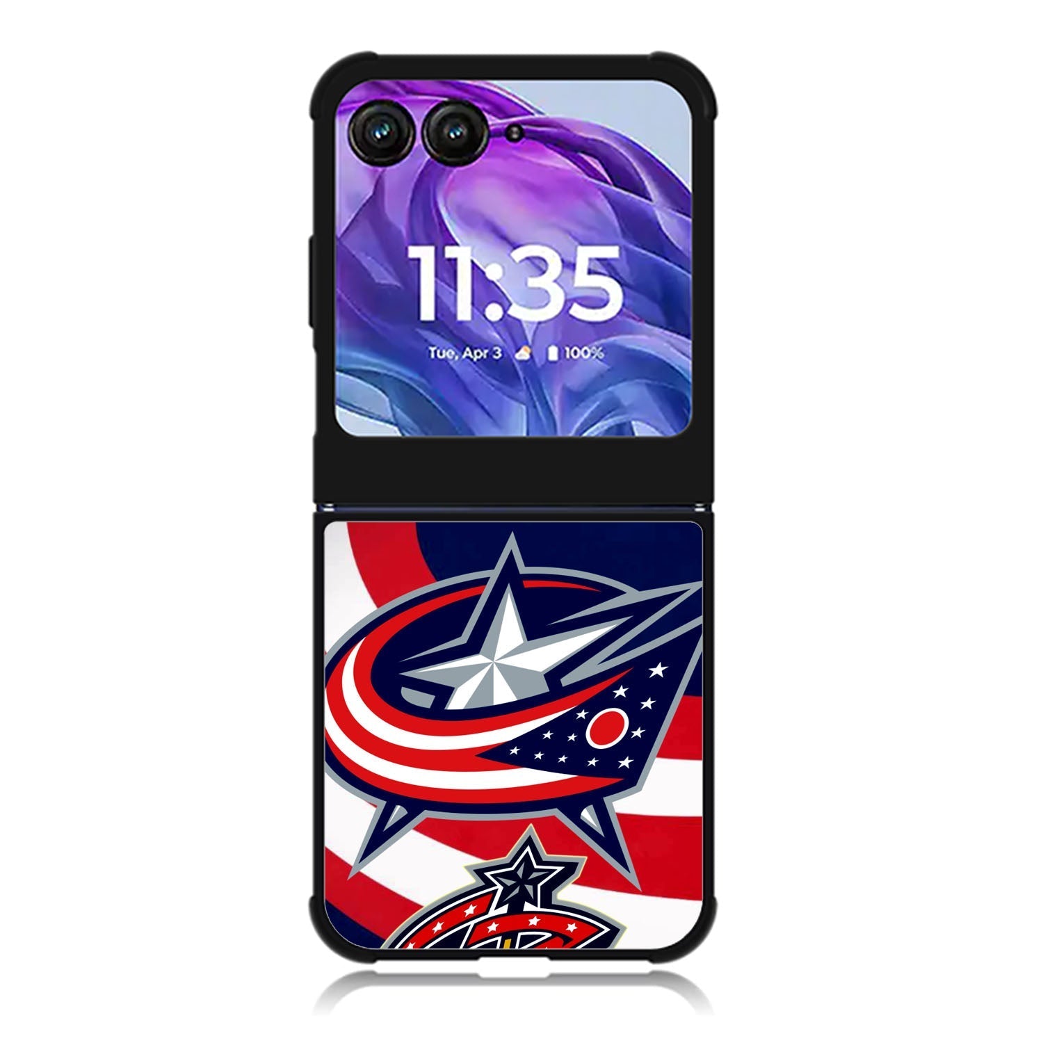 Columbus Blue Jackets Motorola Moto Razr 2024 , Moto Razr 50 Case FE1258
