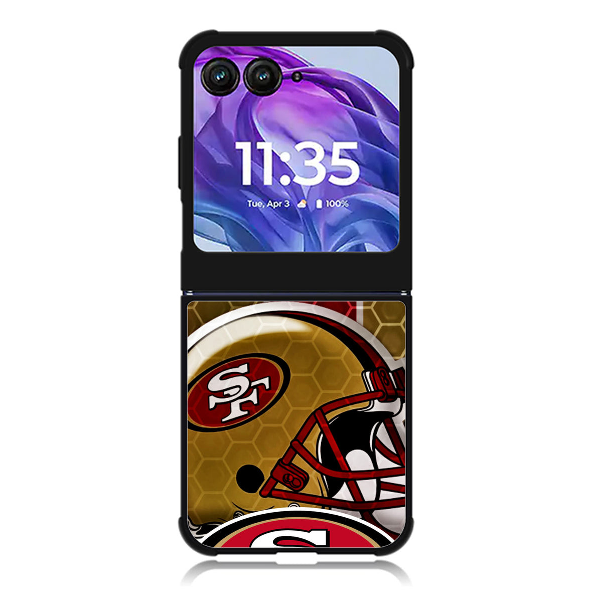 San Francisco 49ers logo Motorola Moto Razr Plus 2025/2024 Case, Moto Razr 50 Ultra 5G BC1268